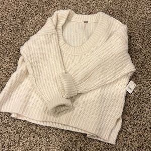 Free people sweater, brand new with tags